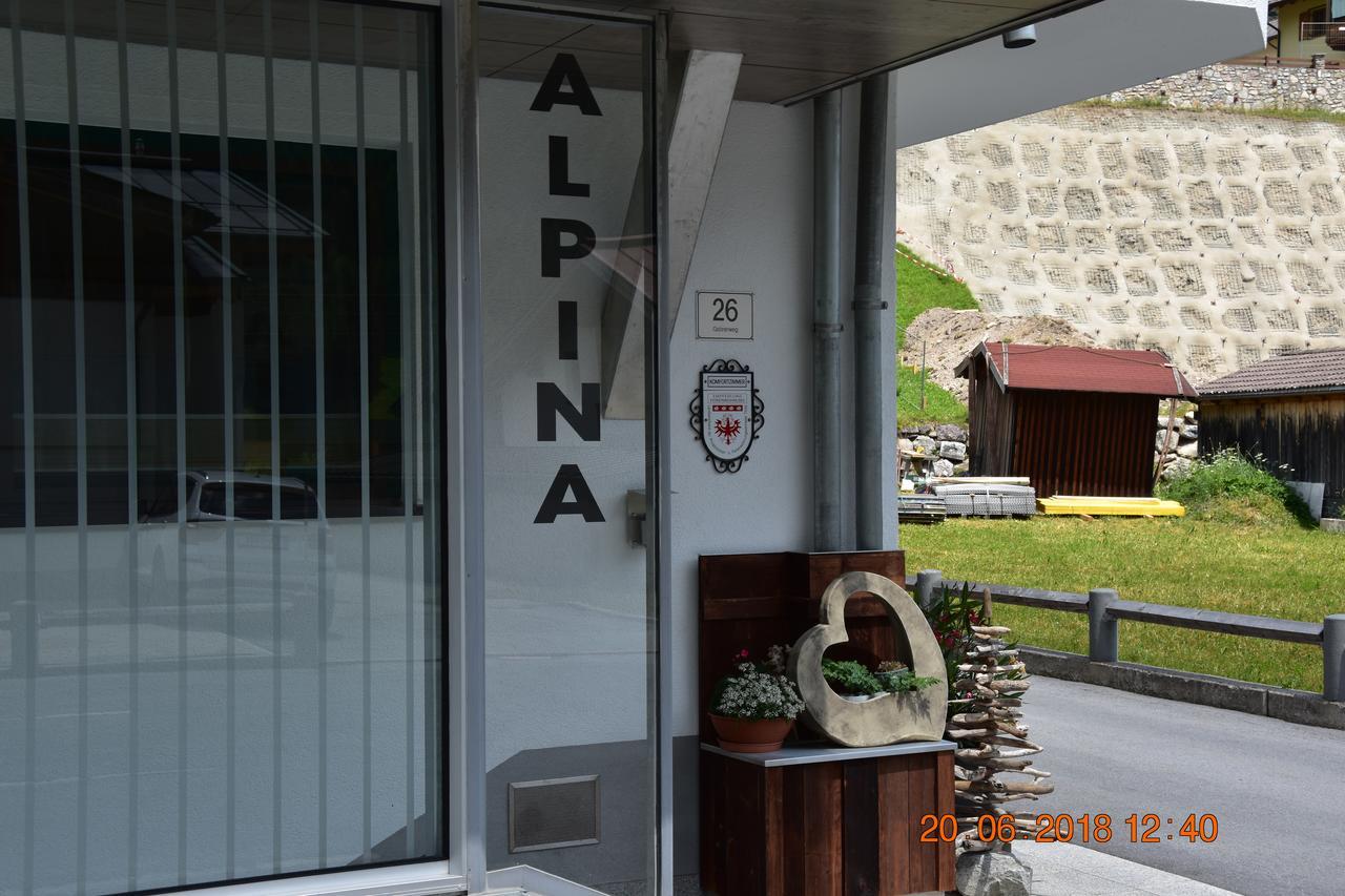 Gaestehaus Alpina St. Anton am Arlberg Eksteriør bilde