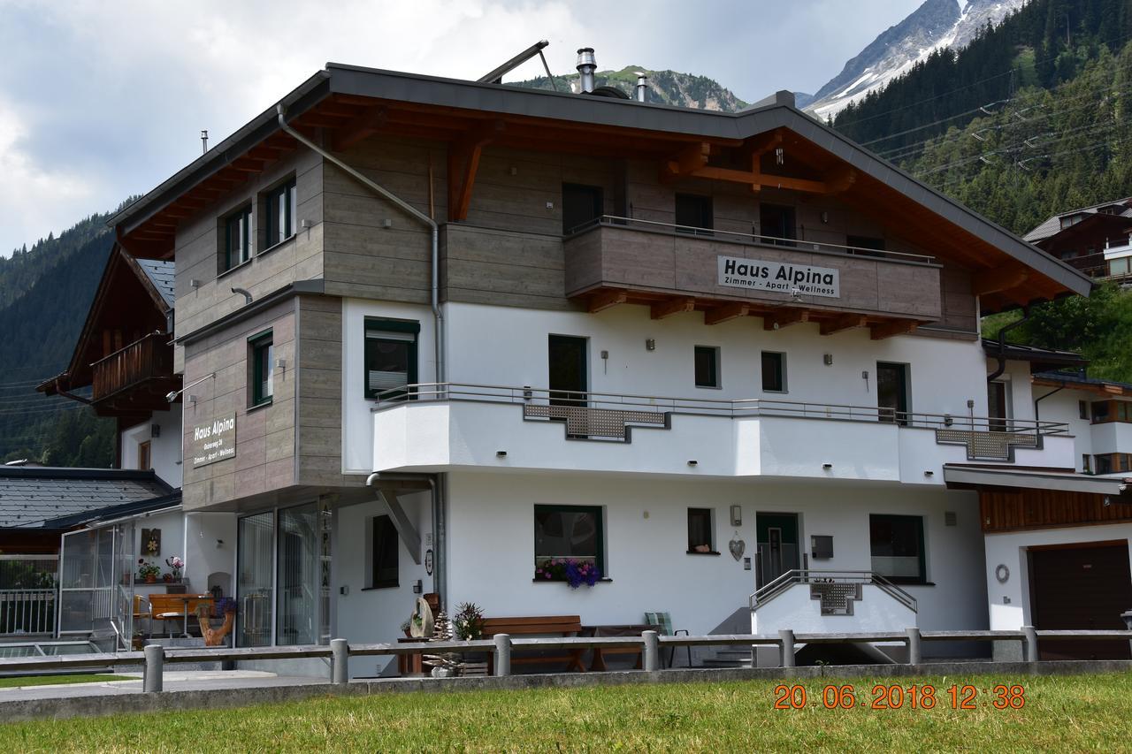 Gaestehaus Alpina St. Anton am Arlberg Eksteriør bilde